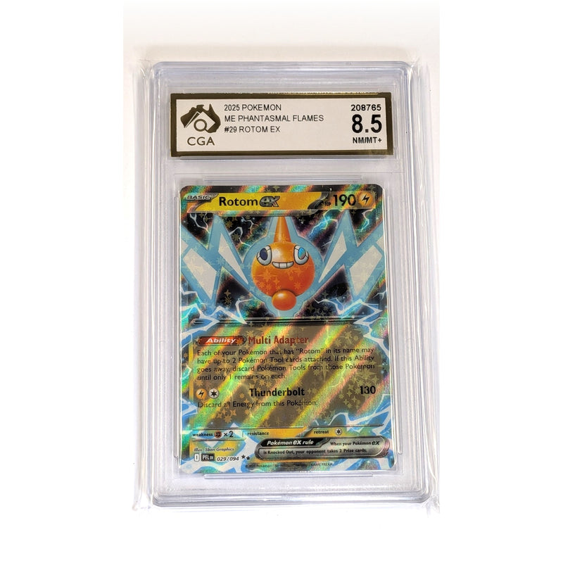 CGA Graded Pokemon ME02: Phantasmal Flames #029 Rotom ex - Graded