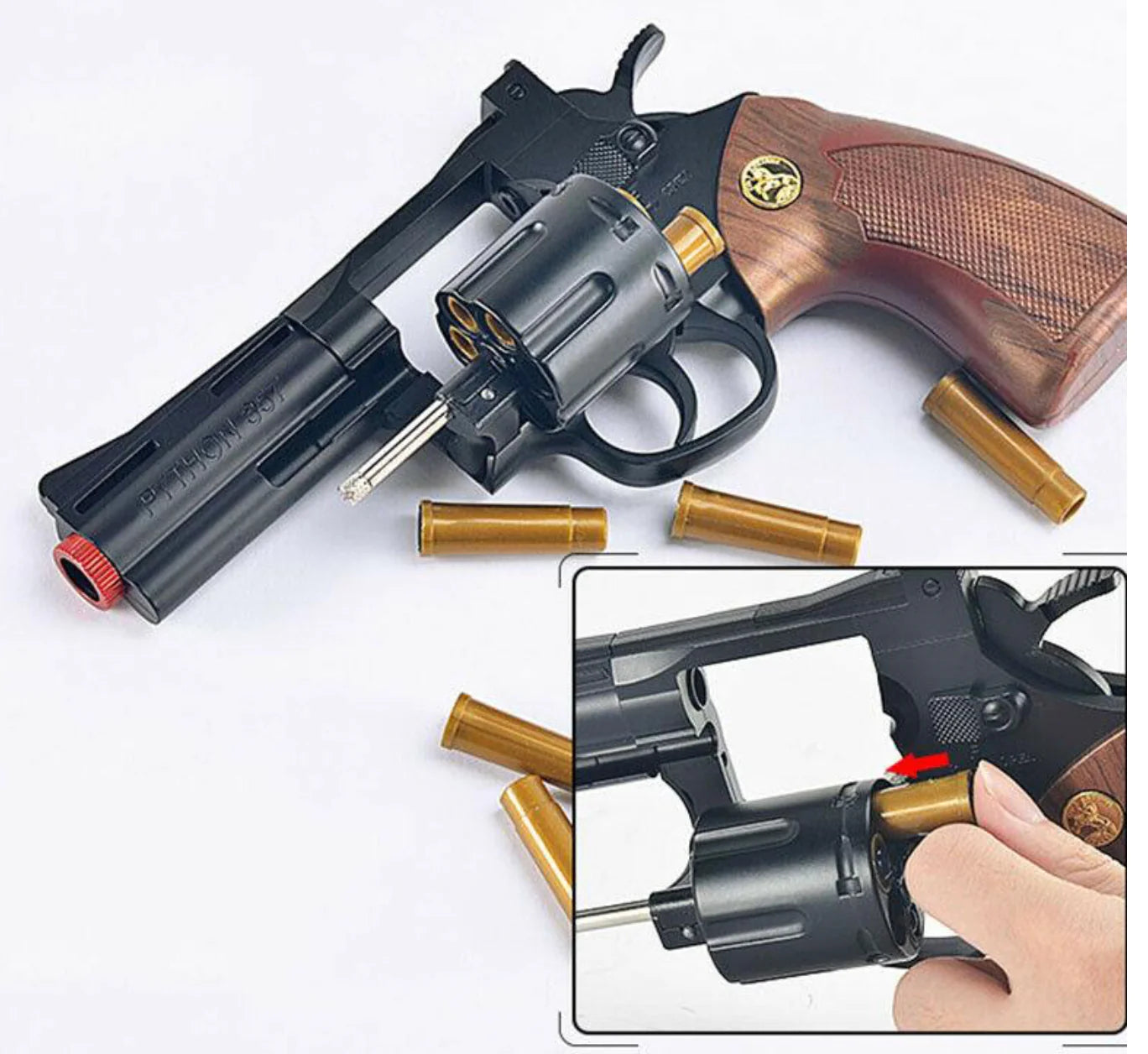 
                  
                    Manual Revolver Gel Blaster
                  
                