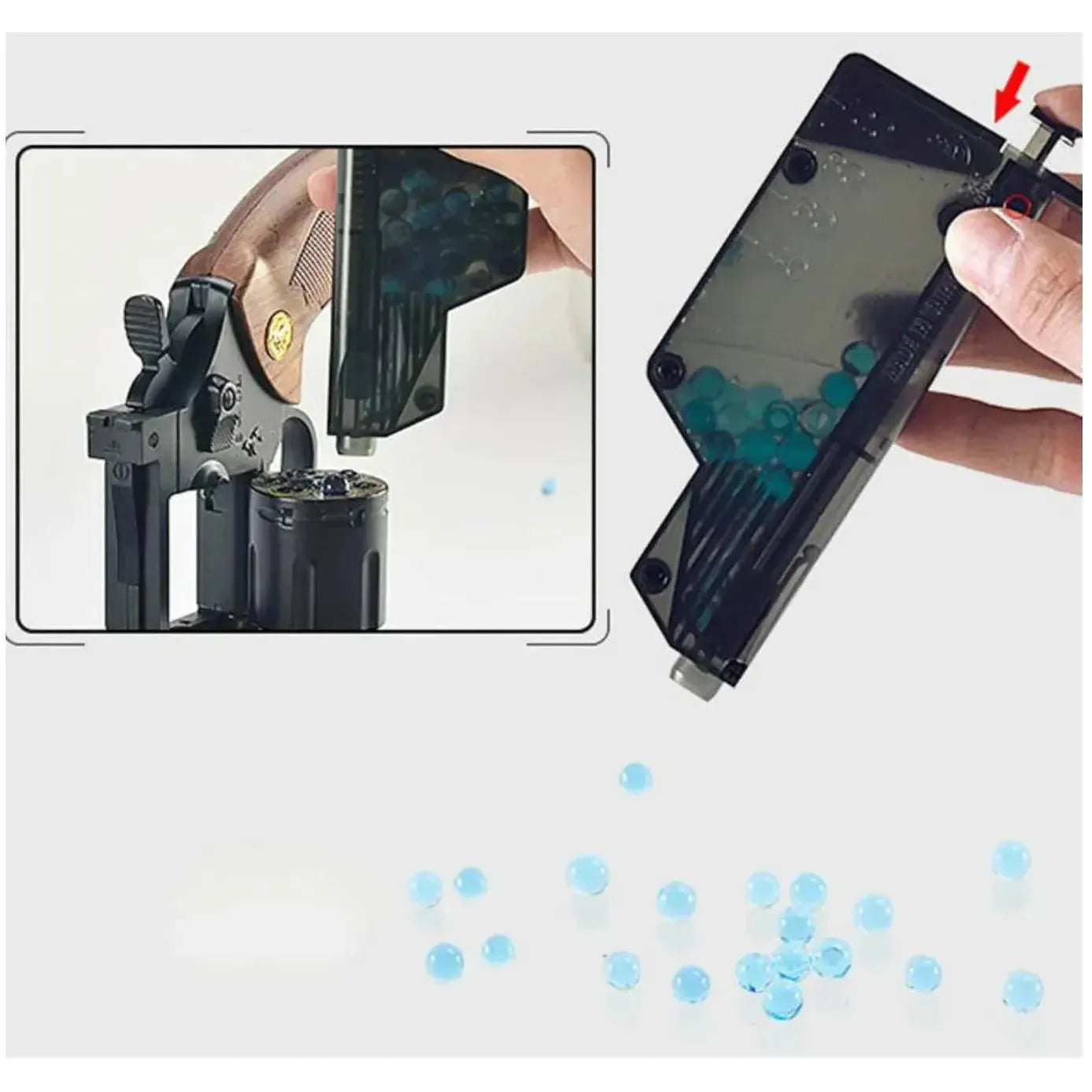 
                  
                    Manual Revolver Gel Blaster
                  
                