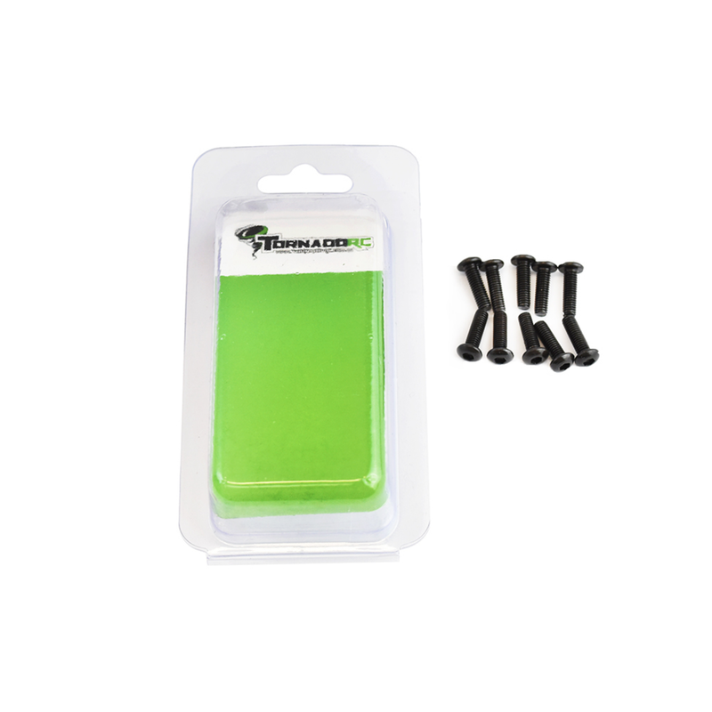 2X4MM BUTTON HEAD SCREW 10 PER PACK