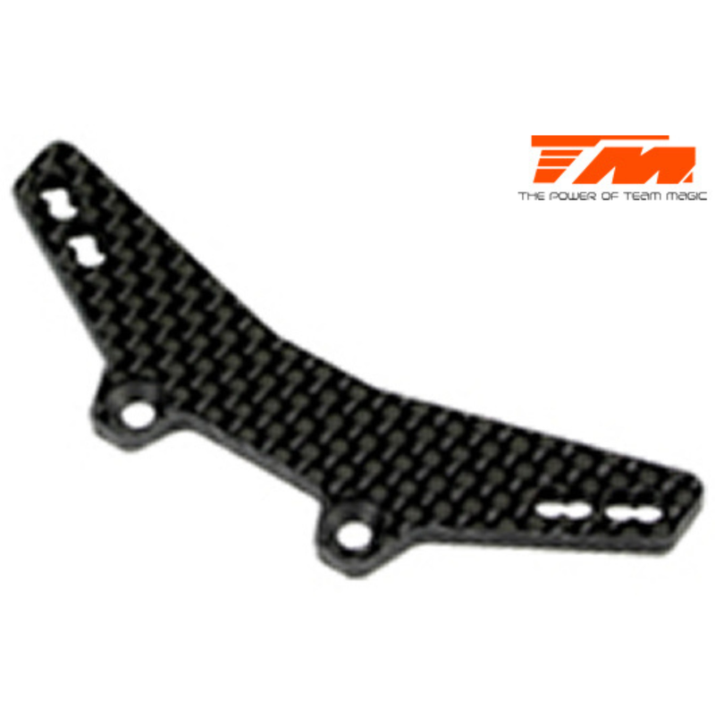 Team Magic E4 Front Carbon Shock Tower