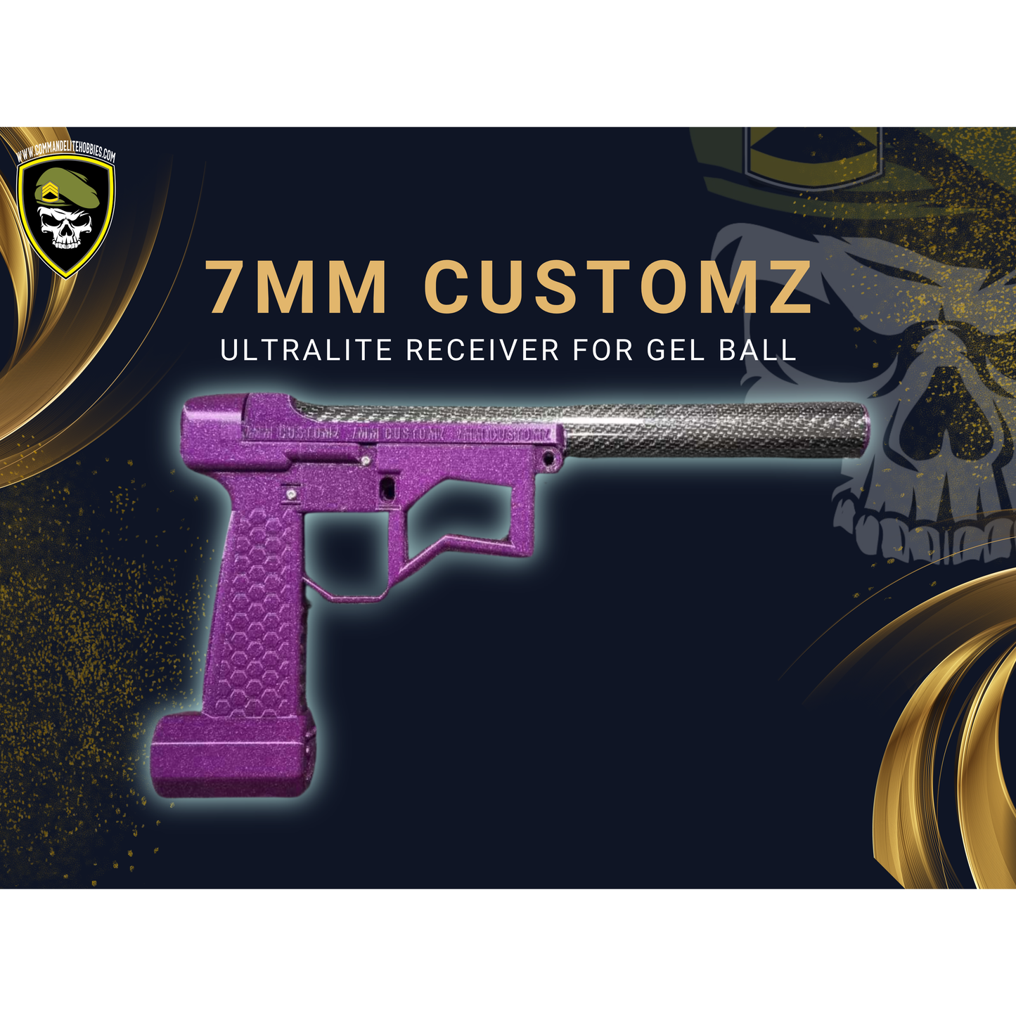 
                  
                    7mm Customz Ultralite Gel Blaster Receiver
                  
                