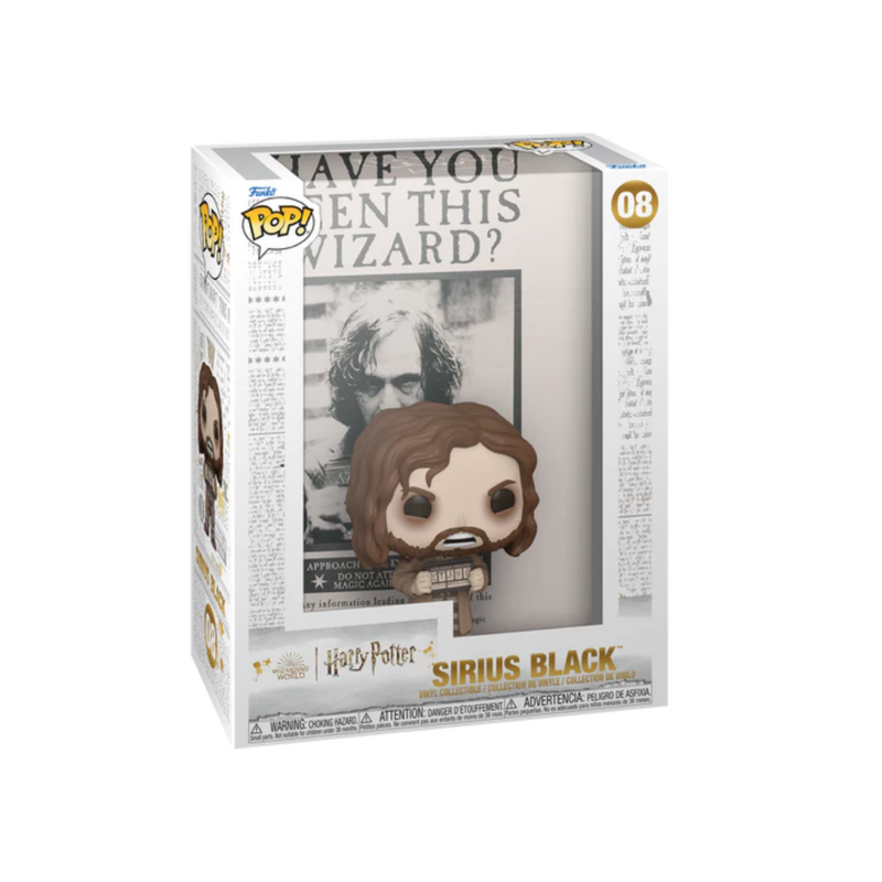 Harry Potter - Wanted Poster w/Sirius Pop! Cover
