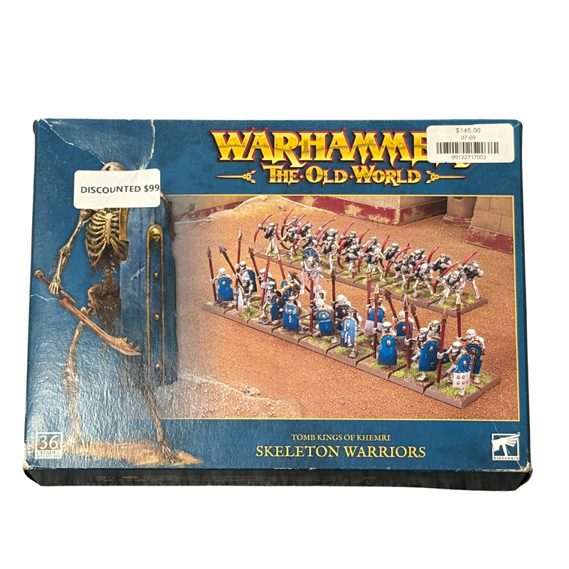 Warhammer The Old World: Tomb Kings of Khemri: Skeleton Warriors