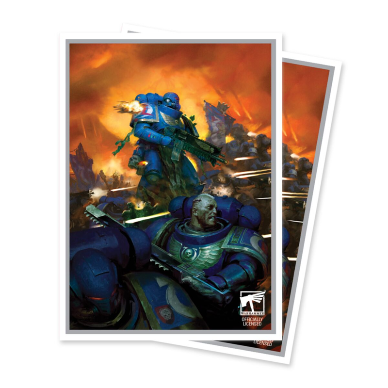 Ultra Pro: Space Marines - Adeptus Astartes 105ct Apex Deck Protector sleeves Warhammer 40k