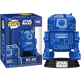 Star Wars - R2-D2 (Blueprint) Pop!