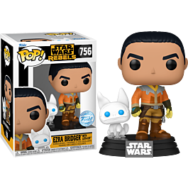 Star Wars: Rebels - Ezra w/Loth Cat Pop! RS