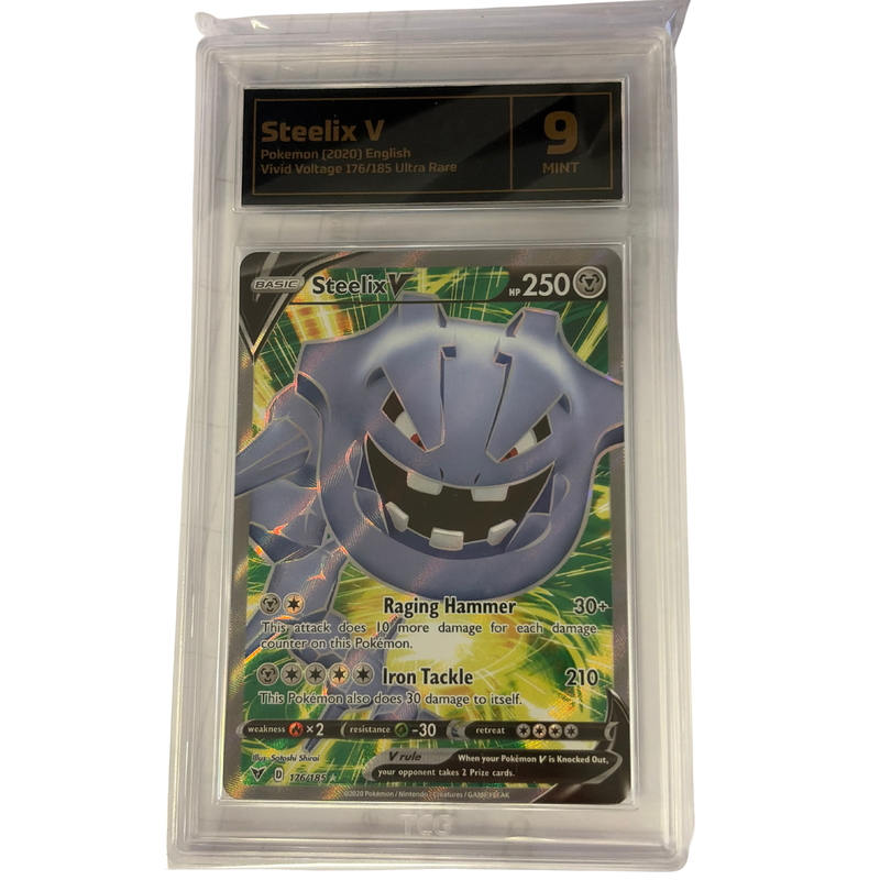 TCG Graded Pokemon Steelix V