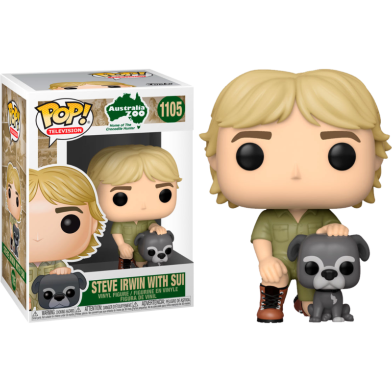 The Crocodile Hunter - Steve Irwin with Sui Pop! Vinyl Figure