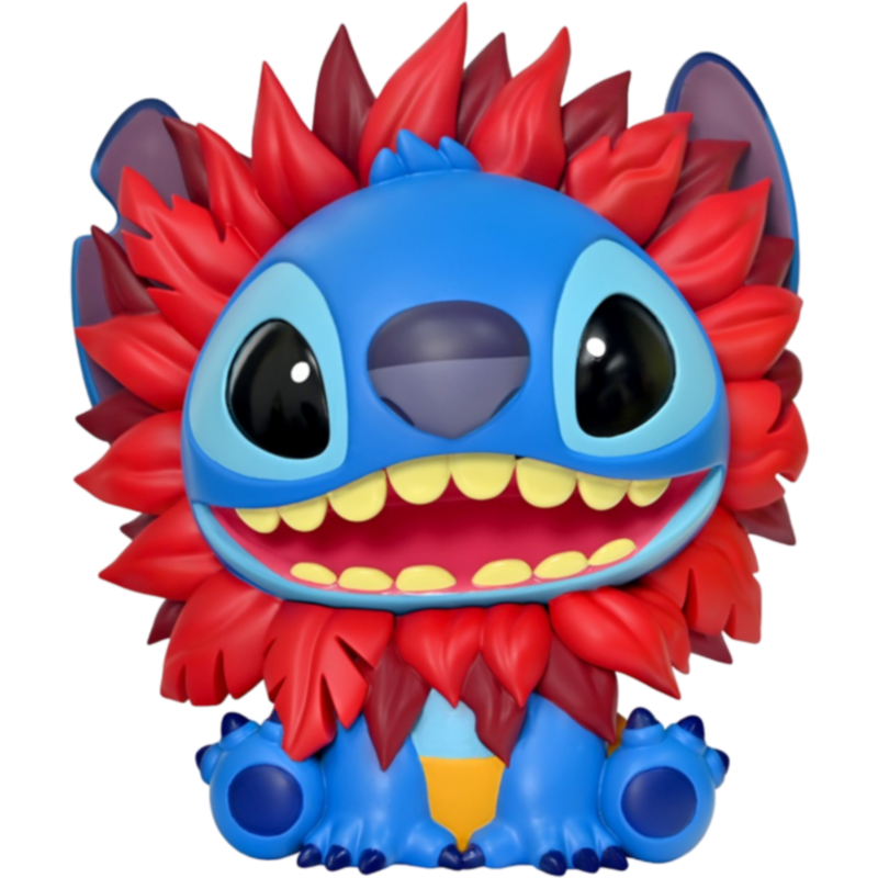 Lilo & Stitch - Stitch with Leaf Mane Figural PVC Money Bank