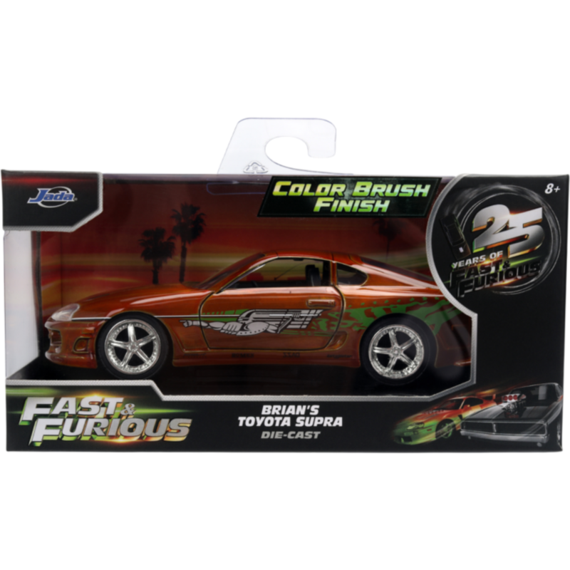 Fast & Furious - 1:32 1995 Toyota Supra Anniversary Diecast Vehicle