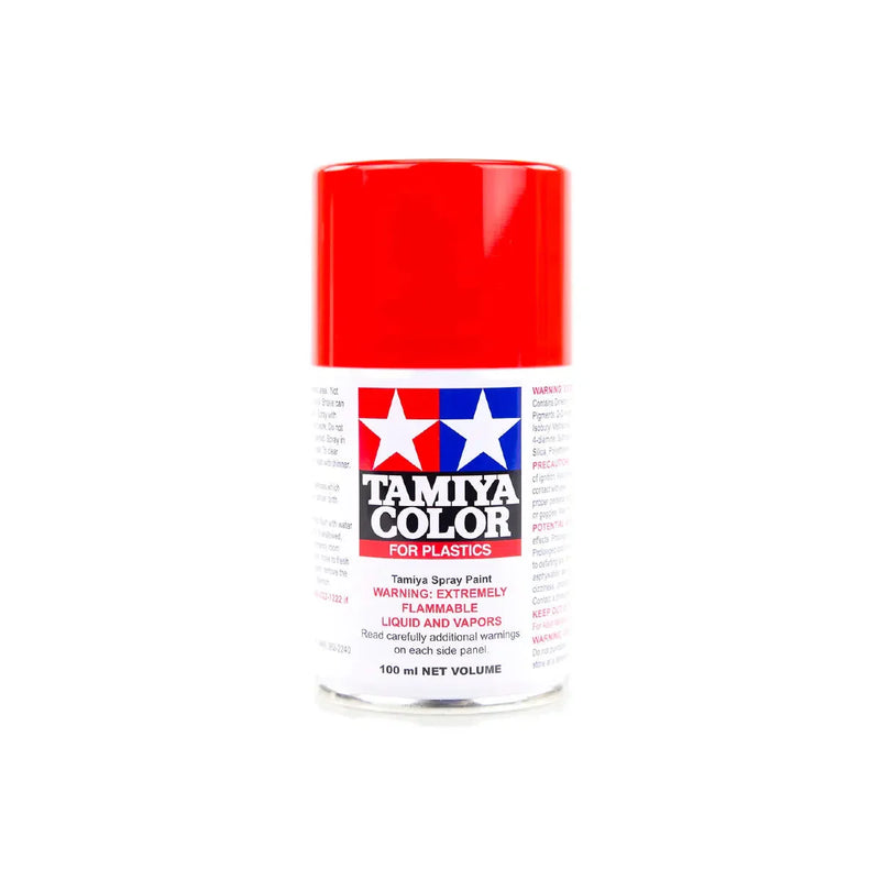 Tamiya TS-86 Pure Red Lacquer Spray Paint 100ml