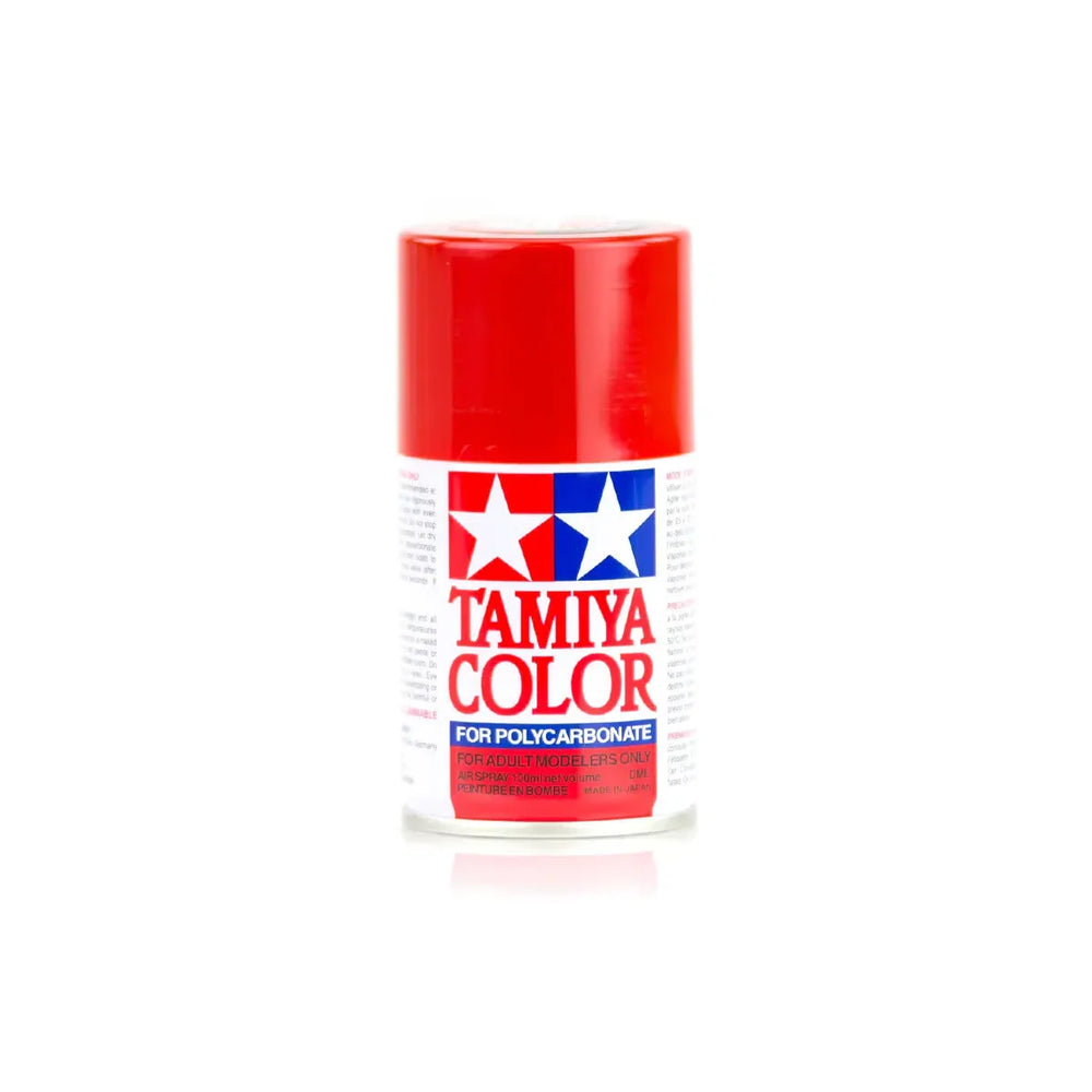 Tamiya PS-60 Bright Mica Red Polycarbonate Spray Paint 100ml