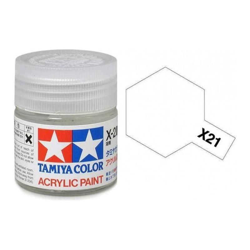 TAMIYA ACRYLIC MINI X-21 FLAT BASE