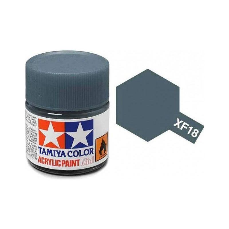 TAMIYA ACRYLIC MINI XF-18 MEDIUM BLUE