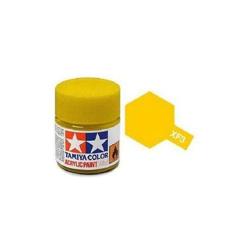 TAMIYA ACRYLIC MINI XF-3 FLAT YELLOW