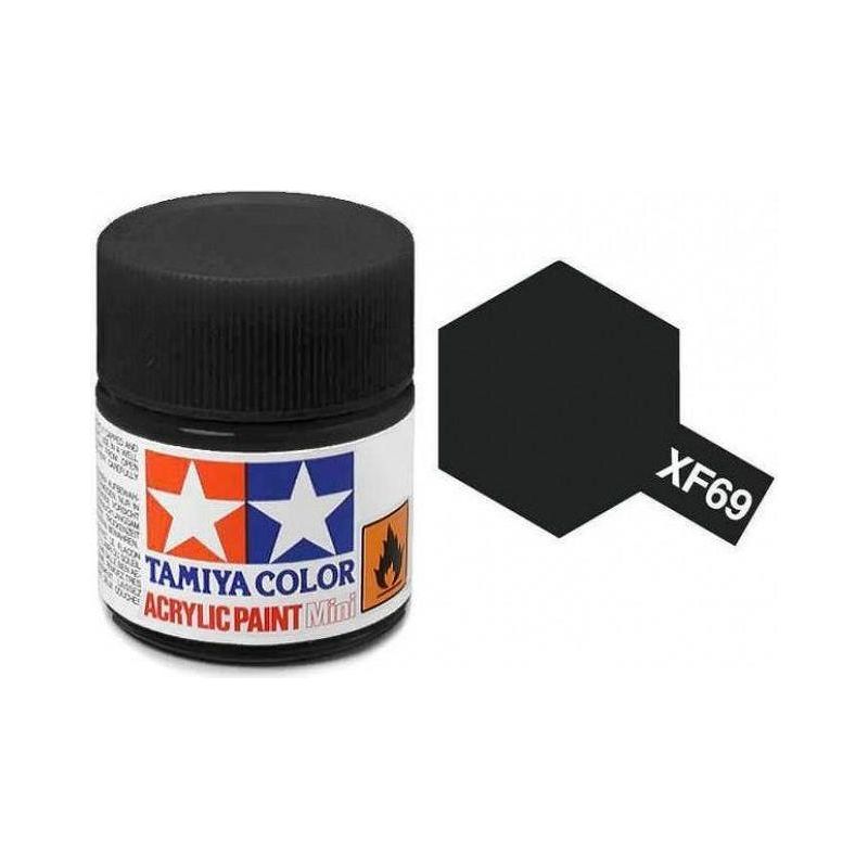 TAMIYA ACRYLIC MINI XF-69 NATO BLACK