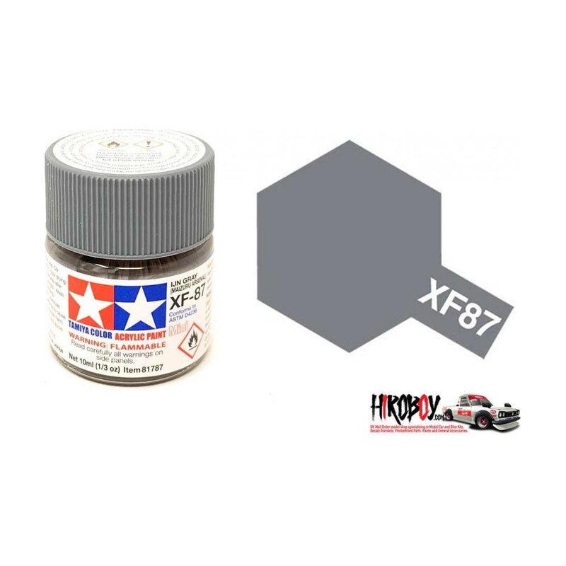 TAMIYA ACRYLIC MINI XF-87 IJN GRAY (Maizuru Arsenal)