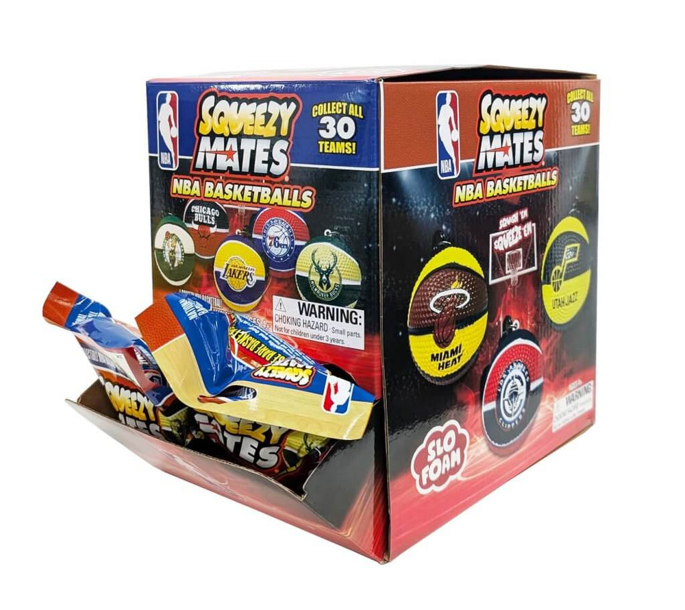 
                  
                    SQUEEZYMATES 2024 NBA 2.5” Squishy Team Basketball Blind Bag
                  
                