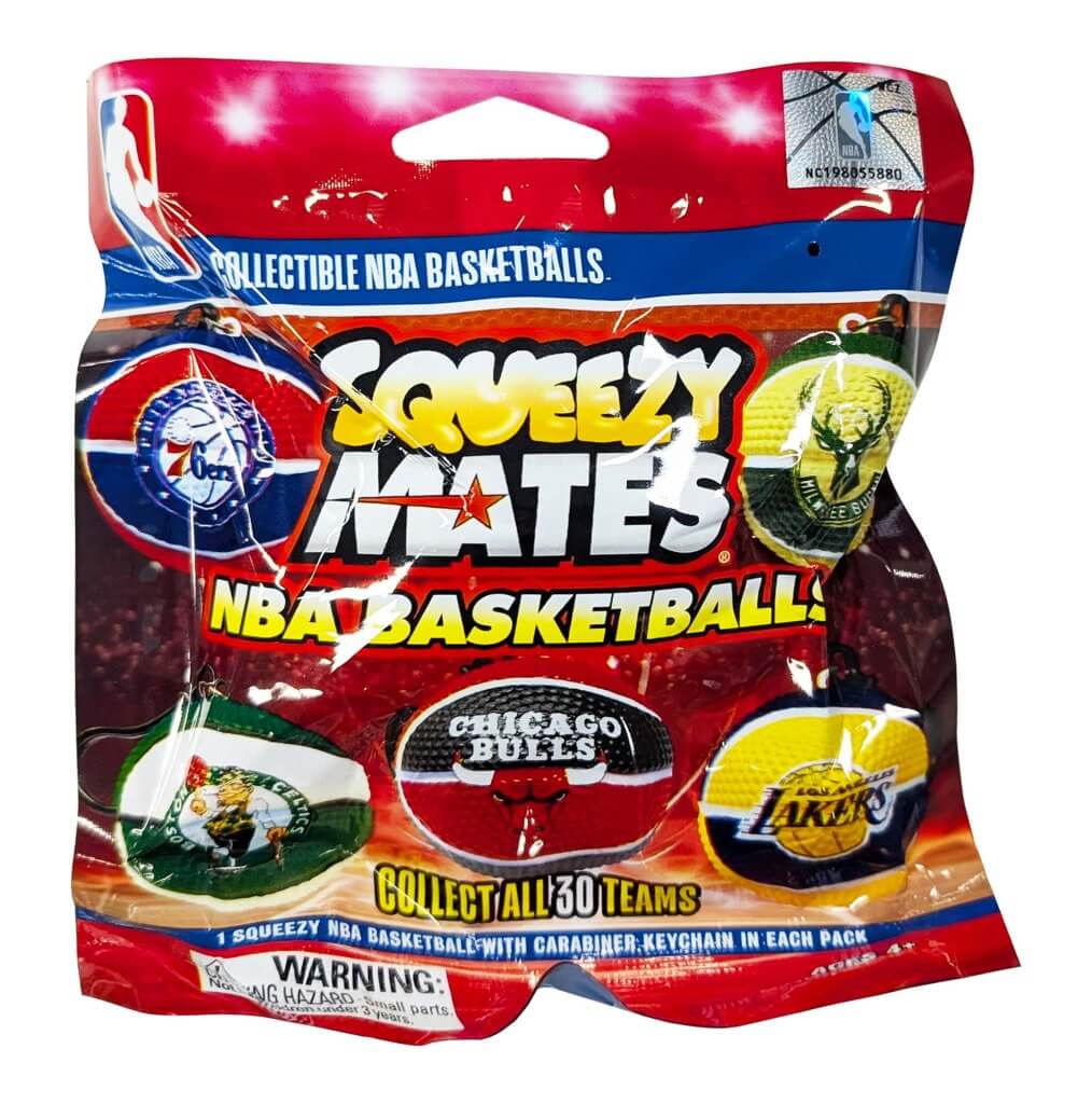 
                  
                    SQUEEZYMATES 2024 NBA 2.5” Squishy Team Basketball Blind Bag
                  
                