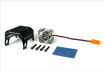 TC 2 MOTOR COOLING HEAD & FAN WITH THERMAL PAD