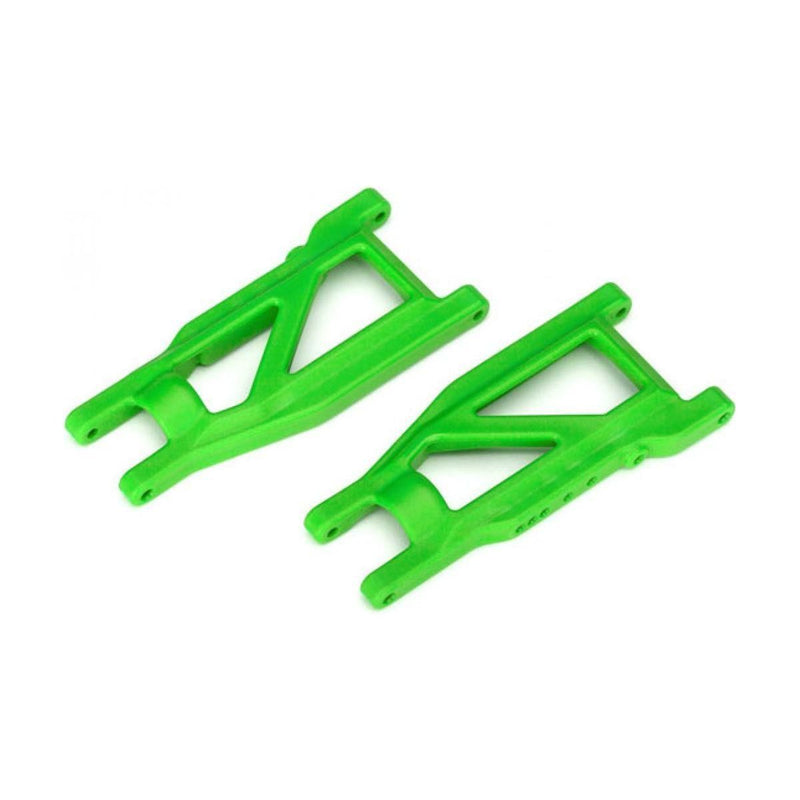 T/XAS SUSPENSION ARMS, GREEN, FRONT/REAR (L&R), HEAVY DUTY (2)