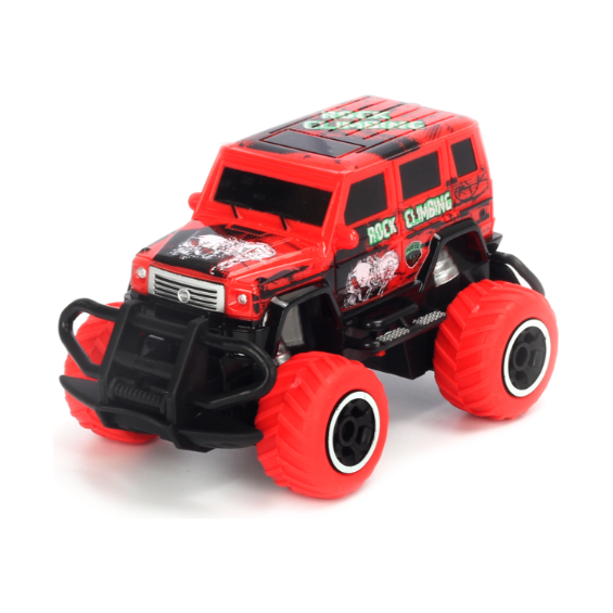 1:43 Scale 4 channel RC RTR car - Red