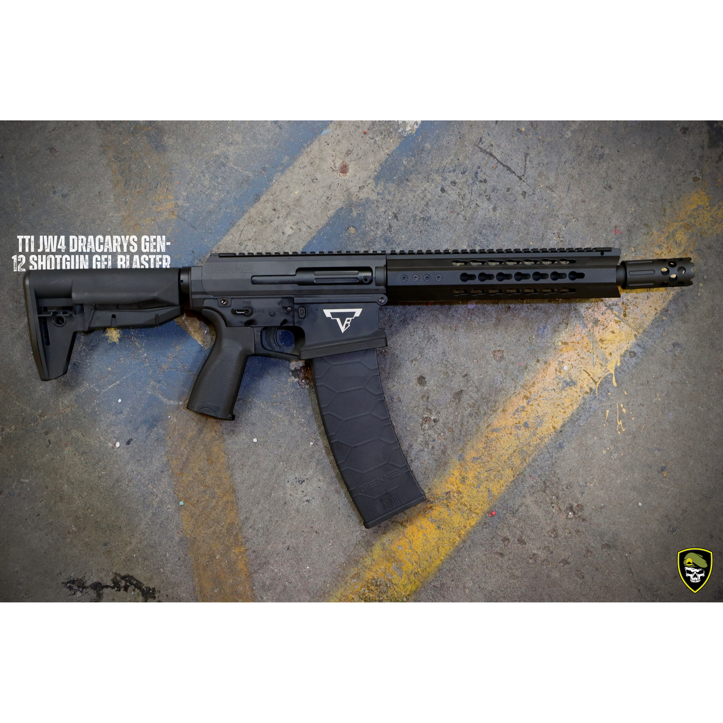 
                  
                    TTI JW4 DRACARYS GEN-12 SHOTGUN GEL BLASTER AEG - Black
                  
                