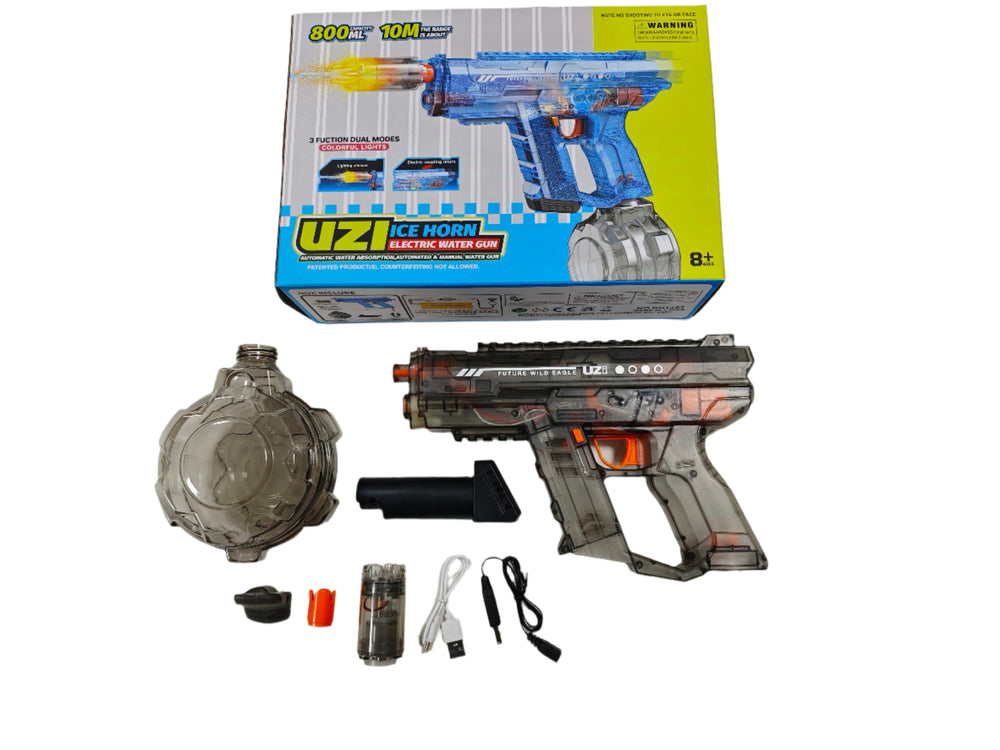 Mini-Electric Toy Water Blaster  - Uzi Style