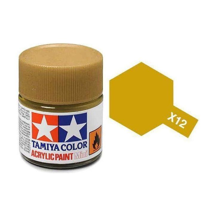 Tamiya Acrylic Mini x-12 GOLD LEAF