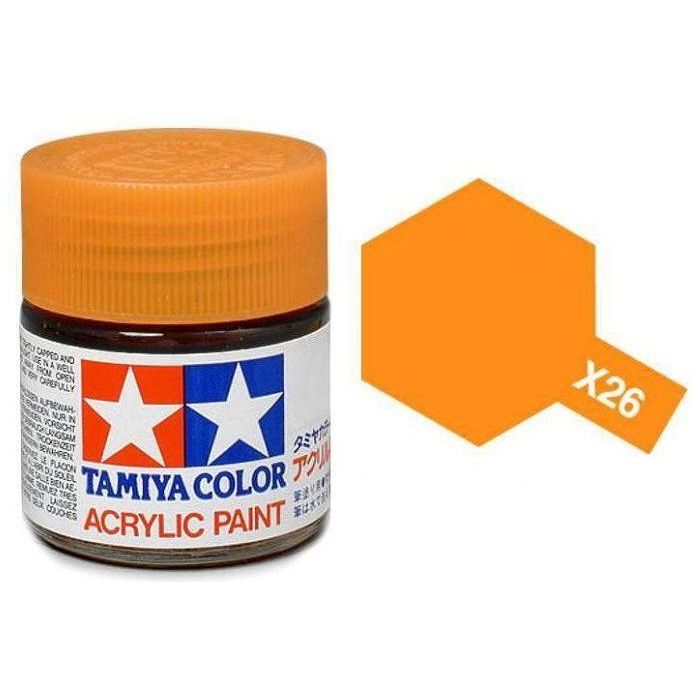 Tamiya Acrylic Mini x-26 CLEAR ORANGE