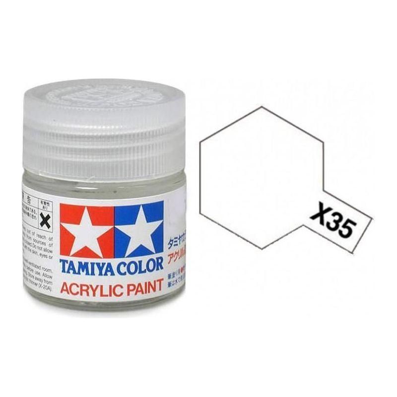 Tamiya Acrylic Mini x-35 SEMI GLOSS CLEAR