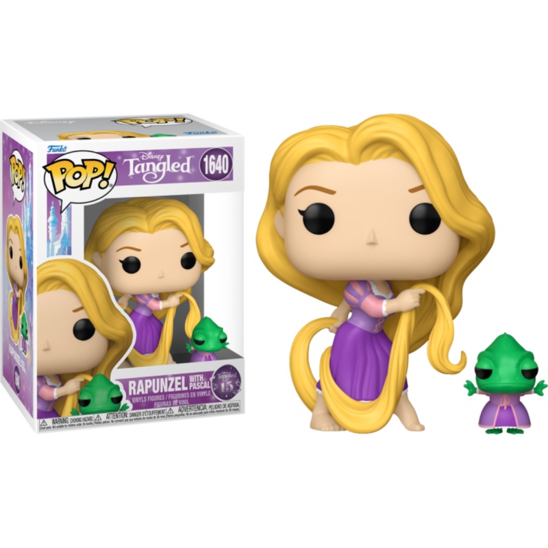 Tangled - Rapunzel with Pascal 15th Anniversary Pop! Vinyl Figure