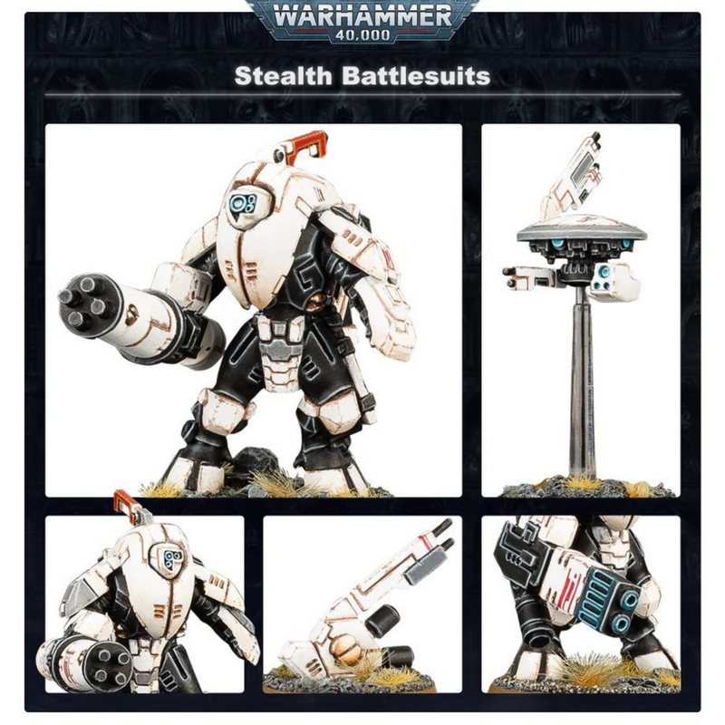 Warhammer40k Tau Empire - Stealth Battlesuits
