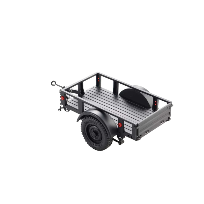 FMS 1:18 / 1:12 UTILITY TRAILER C BLACK