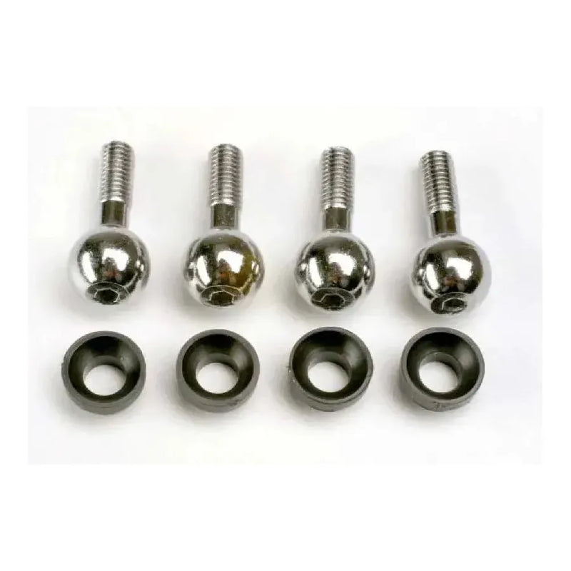 Traxxas Pivot Balls w/ Cap Bushings 4Pcs