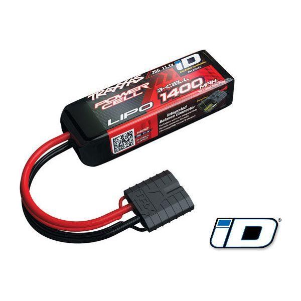 Traxxas 1400mAh 11.1v 3-Cell 25C LiPo iD Battery - 2823X