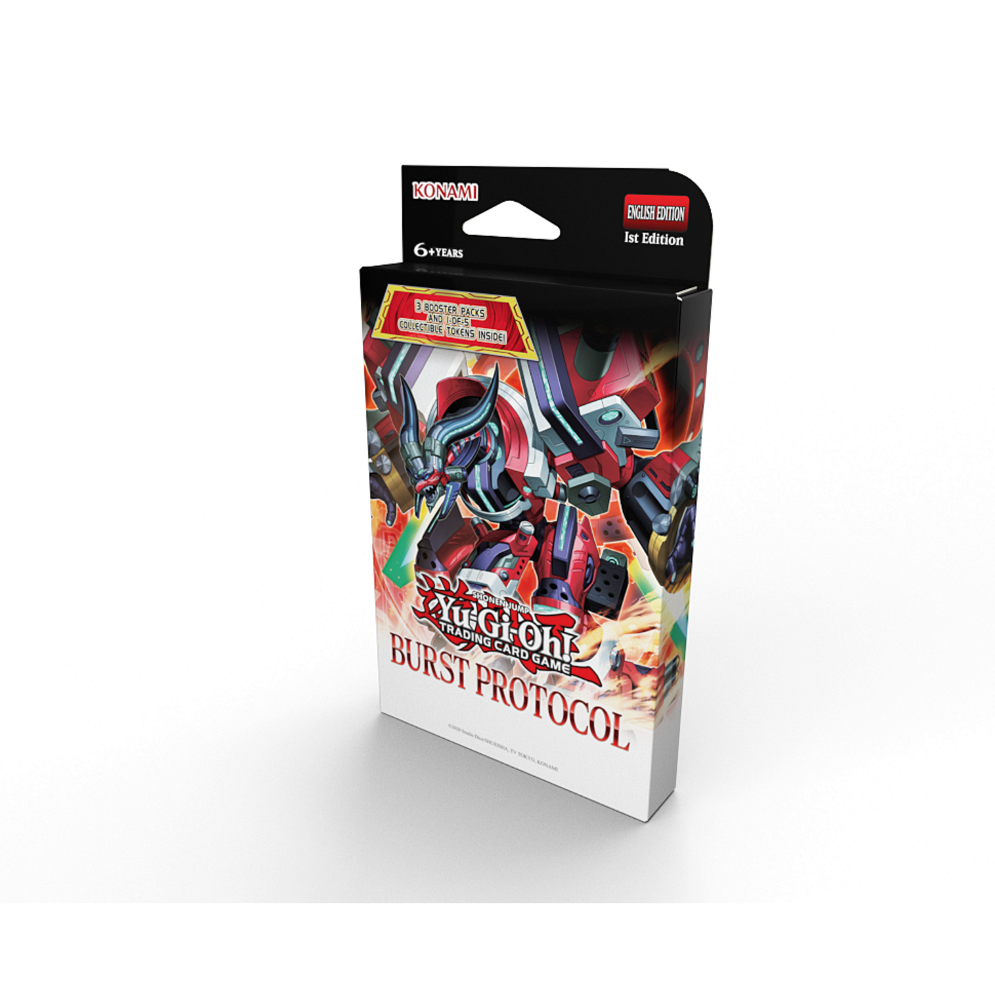 YuGiOh! TCG Burst Protocol - 3 Booster Tuck Box Command Elite Hobbies YuGiOh! TCG Burst Protocol - 3 Booster Tuck Box Command Elite Hobbies
