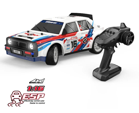 1:16 2.4G High Speed Car, 3 Speed mode, Adjustable Electronic stability control, Drift & circuit tyres included
