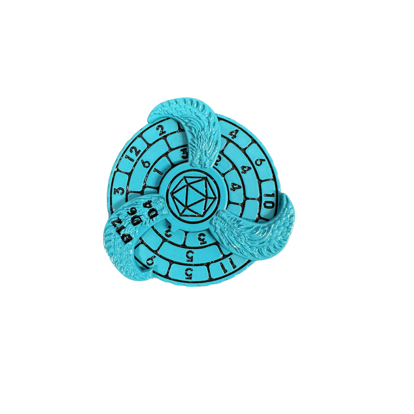 
                  
                    Dragon Metal Spinner Die || D8, D10, D20 All-in-one || 9 Colours Available!
                  
                