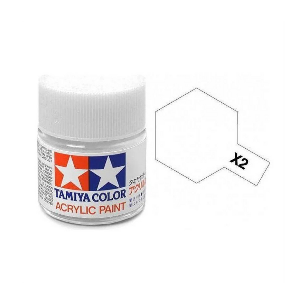 TAMIYA ACRYLIC MINI X-2 WHITE