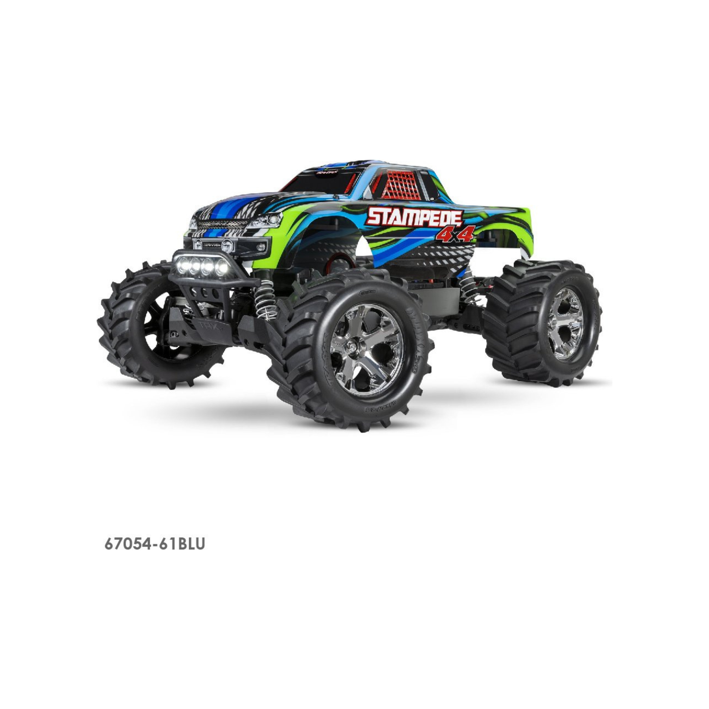 TRAXXAS STAMPEDE 4X4 WITH LED LIGHTS-Traxxas-ProHobbies