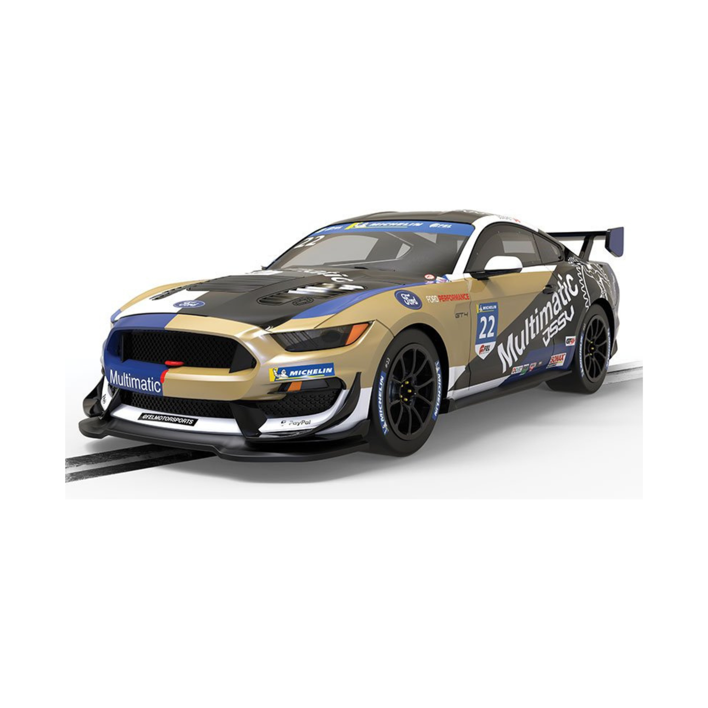 SCALEXTRIC FORD MUSTANG GT4 - CANADIAN GT 2021 - MULTIMATIC MOTORSPORT