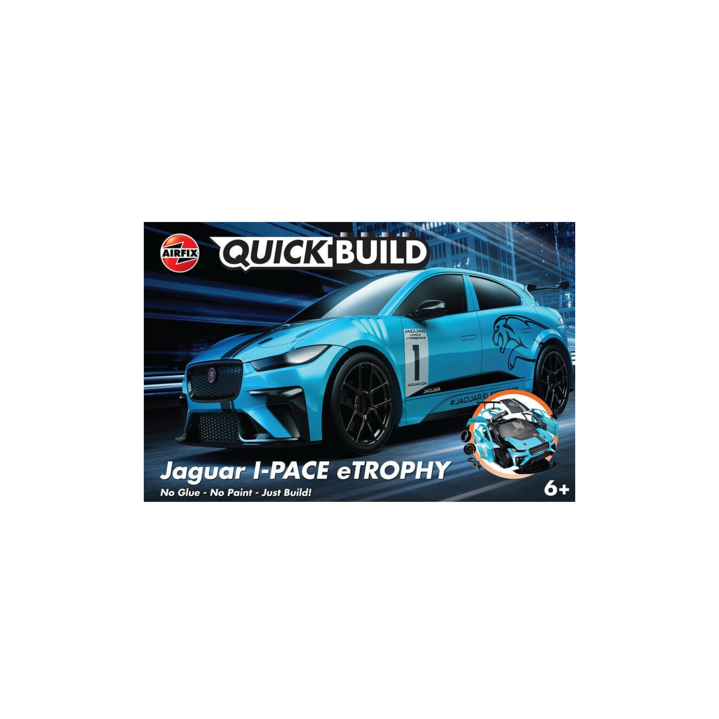 AIRFIX QUICKBUILD JAGUAR I-PACE ETROPHY