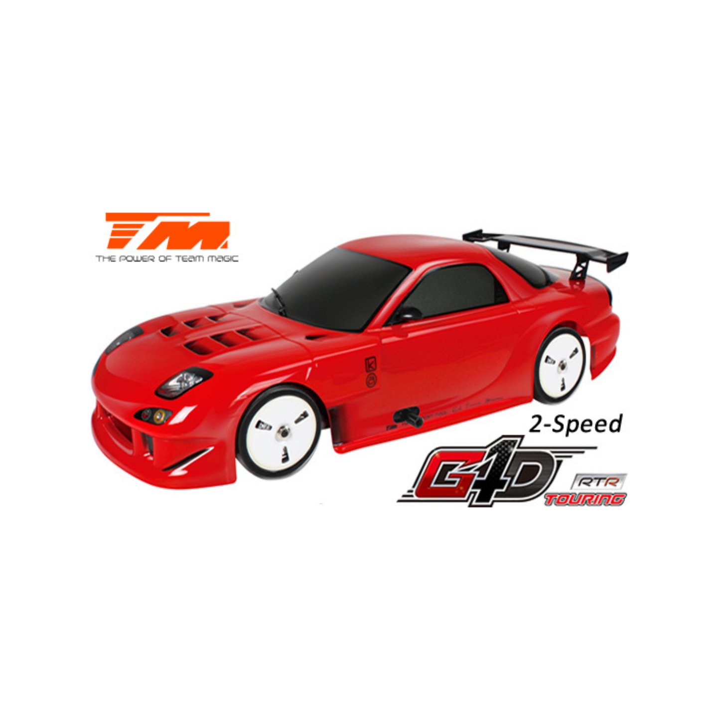 Team Magic 1/10 Nitro - 4WD Touring - RTR - Pull Start - 2-Speed -G4D RC Drift Car