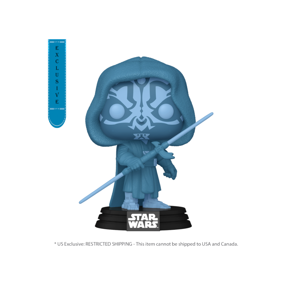 Star Wars: Darkside - Darth Maul (Hologram) US Exclusive Glow Pop! Vinyl [RS]-IKON-ProHobbies