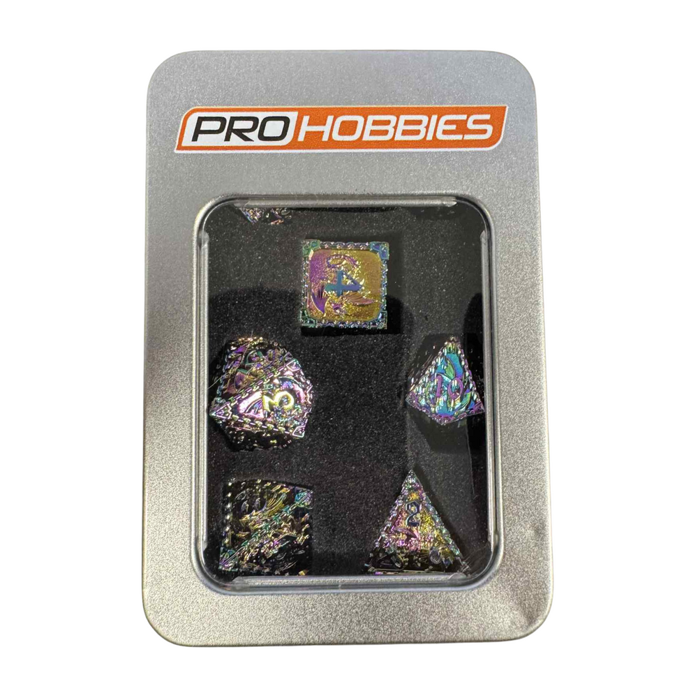 
                  
                    Fantasy Dragon Meatal 7pcs Dice Set - 2 Colours Available!
                  
                