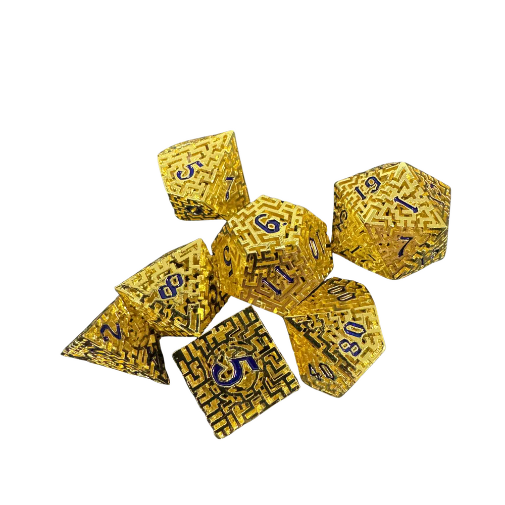 
                  
                    Maze Runner - Metal 7pcs Dice Set - 2 Colours available!
                  
                
