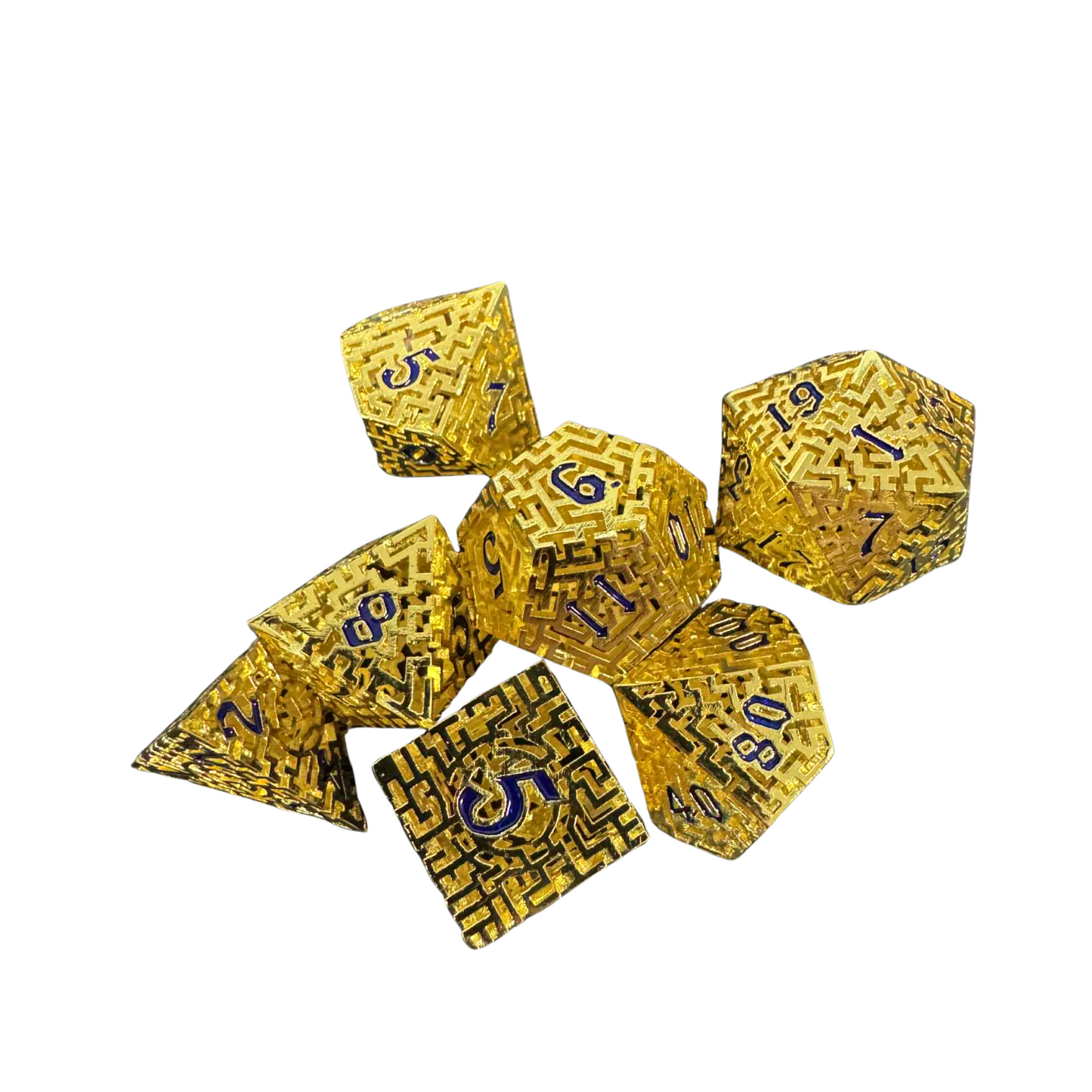 
                  
                    Maze Runner - Metal 7pcs Dice Set - 2 Colours available!
                  
                