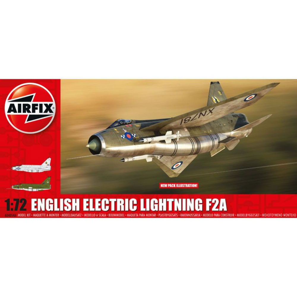 AIRFIX ENGLISH ELECTRIC LIGHTNING F2A SELF BUILD KIT